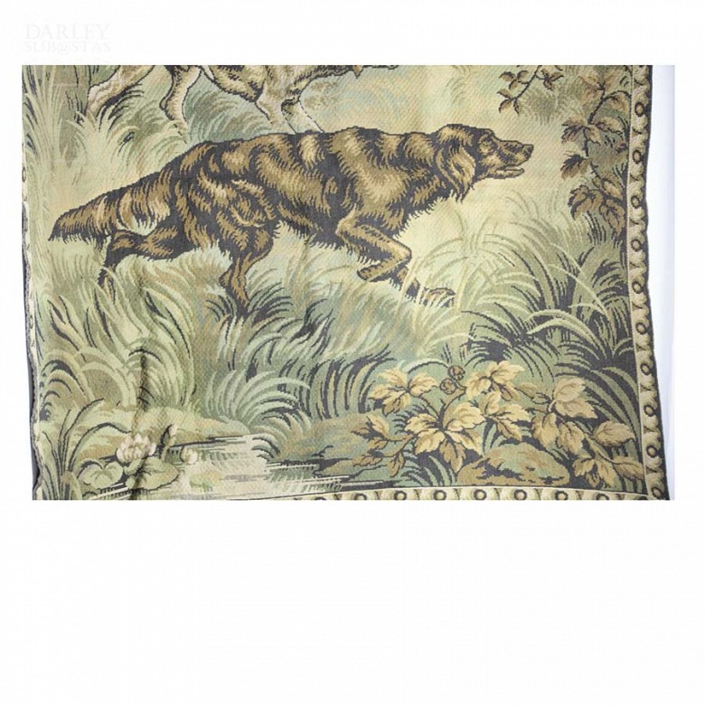 Tapestry hunting dogs - 2