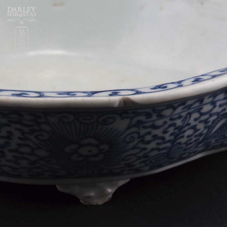 Bandeja de porcelana china, S.XIX - 5
