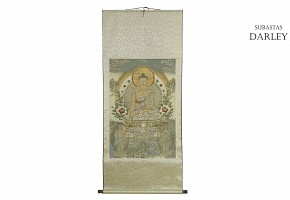 Buddha tapestry, 20th century