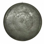 Large Indonesian copper tray, Talam. 19th - 20th centuries - 3