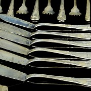 Spanish silver cutlery, 20th century