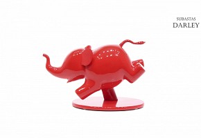 Laszlo Tibay (1962) “L’éléphant rouge”