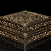 Carved wooden box, Qing Dynasty - 4