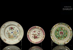 Set of chinese export porcelain, 19th century