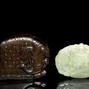 Lot of pieces in the shape of an elephant, 20th century