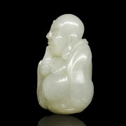 Figura de jade blanco 