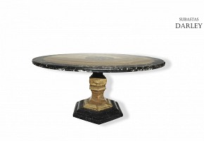 Onyx table, 20th century