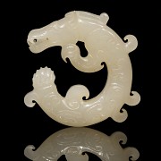Dragón de jade blanco, dinastía Han del este