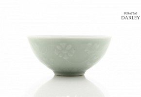 Incised celadon bowl, China, 19th century.