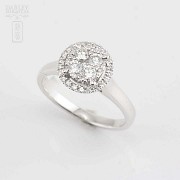 Precioso anillo oro 18k y diamantes - 7
