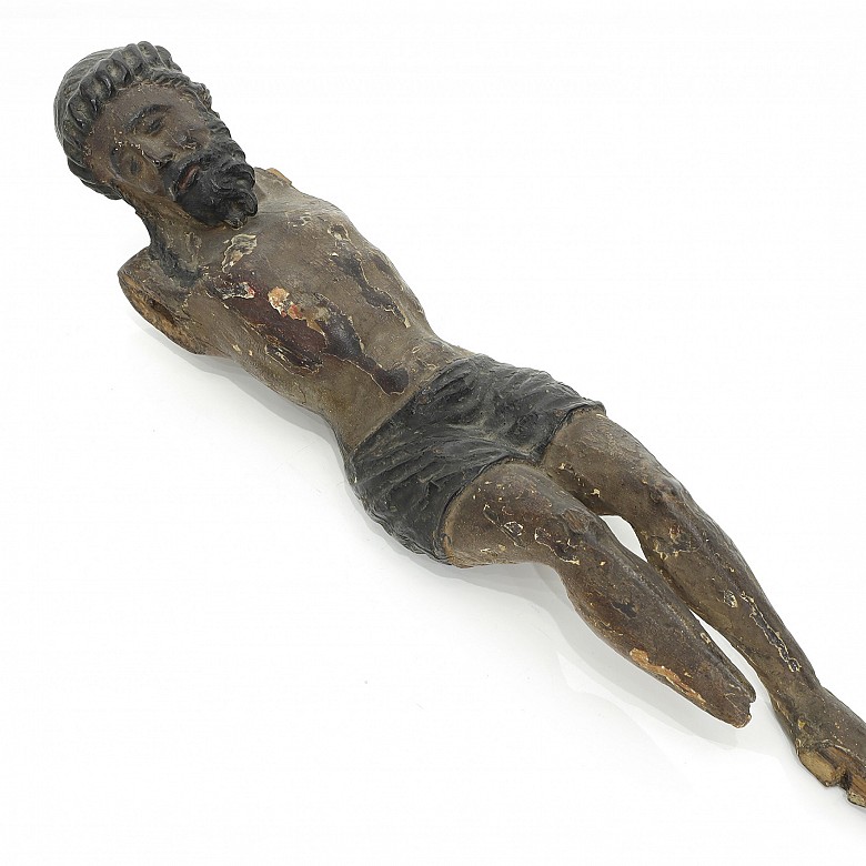 Cristo de madera policromada, posiblemente S.XVII