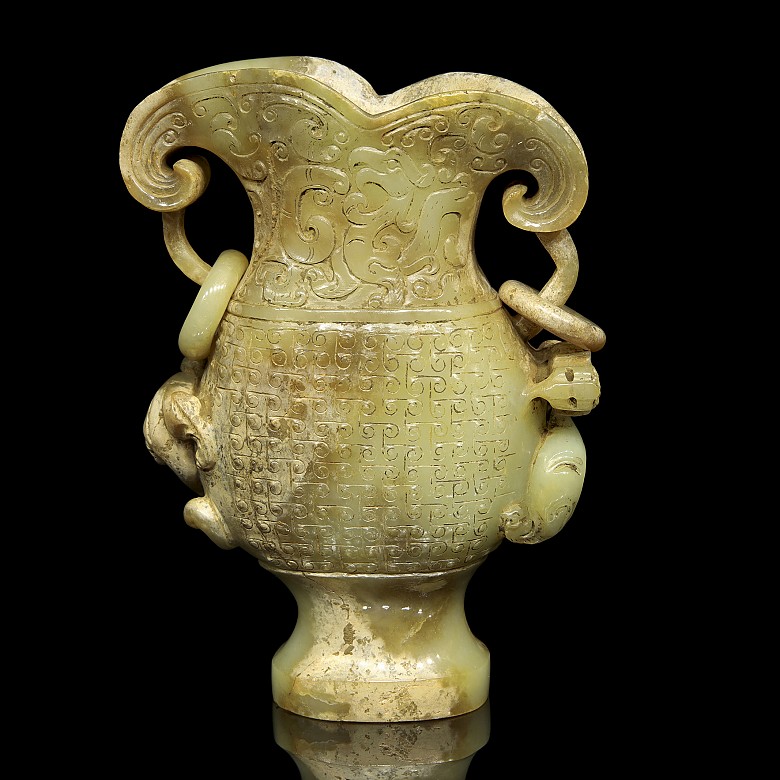 Jade cup, Western Han dynasty