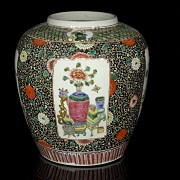 Vasija de porcelana esmaltada, S.XX - 3