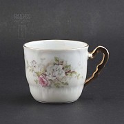Porcelain tea set, pps.s.XX.