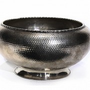 Chinese 925 silver brazier, 20th century