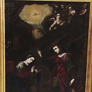 La Anunciación pintura del siglo XVII - 10