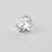 Diamante natural, talla brillante,de peso  1.51 cts， - 3