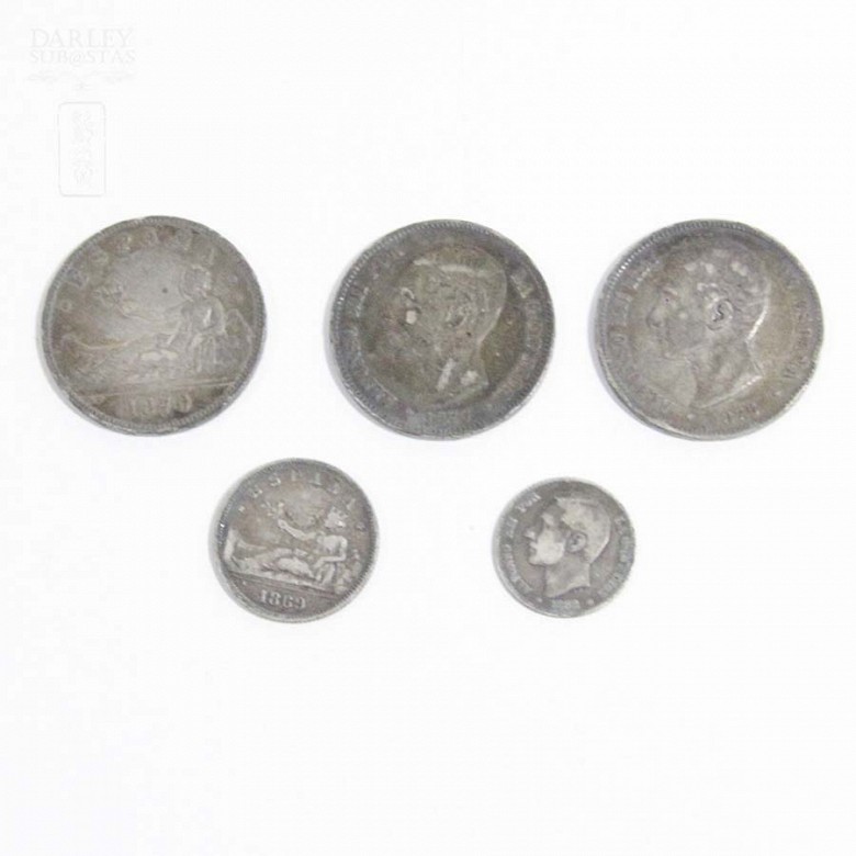 Monedas Españolas de plata