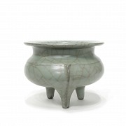 Gran incensario ”Longquan”, dinastía Song del sur (1127 - 1279)