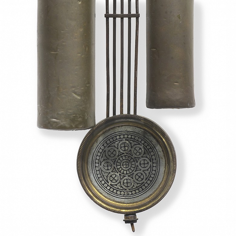 Wall clock with pendulums, Germany, 19th - 20th century - 6