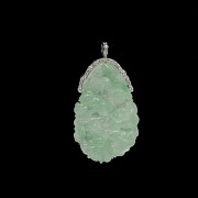 Colgante jade con oro 18k, S.XX