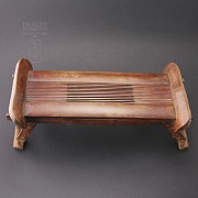 Almohada de Bambú Antiguo. - 1