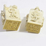 Ivory Chinese Seals - 2