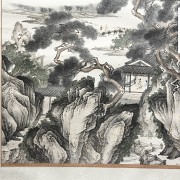 Pareja de grandes pinturas, China, s.XX - 5