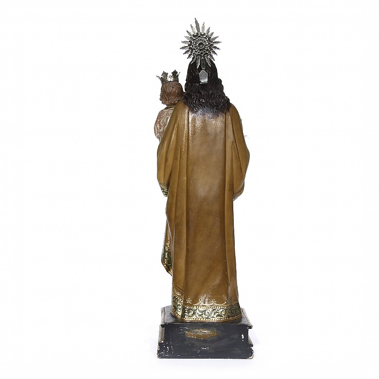 Escultura “San José con el niño”, Olot, s.XX