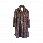 American mink fur coat