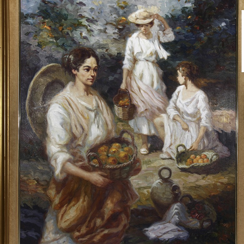 Alfredo Mompó Roca (1935) “Three women”
