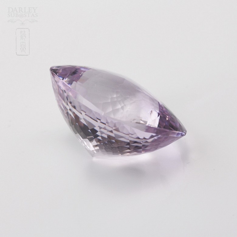 Amatista natural 44,24 cts de color violeta claro muy transparente - 1