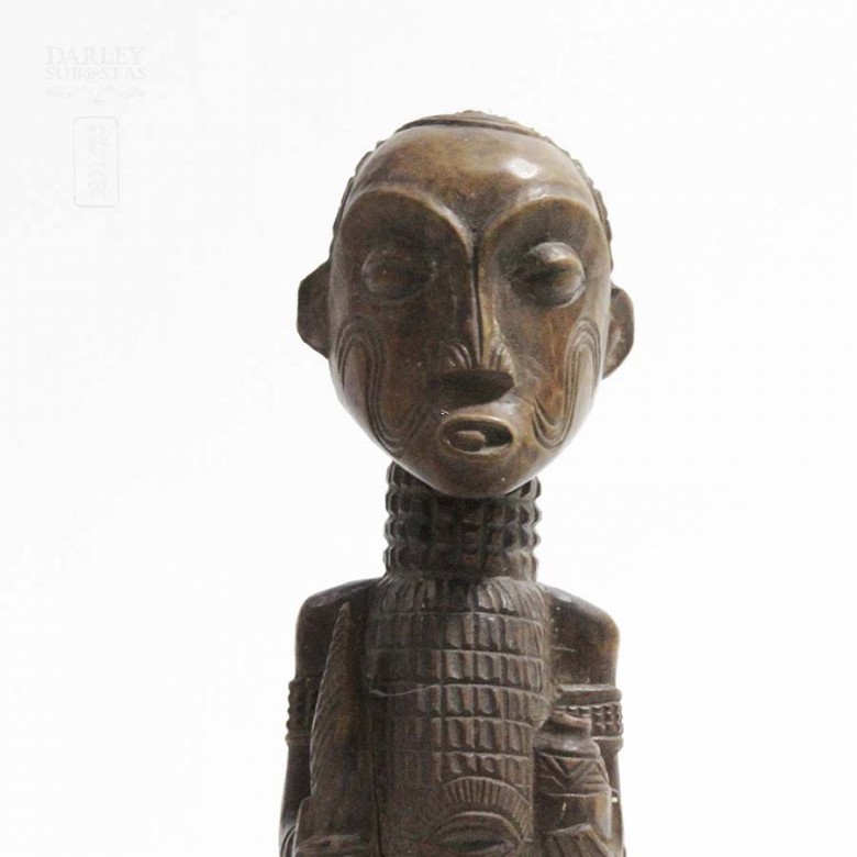 Figura Africana de madera del Congo - 2