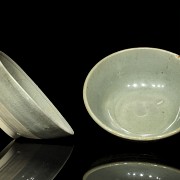 Dos cuencos de cerámica vidirada, dinastía Song - 6