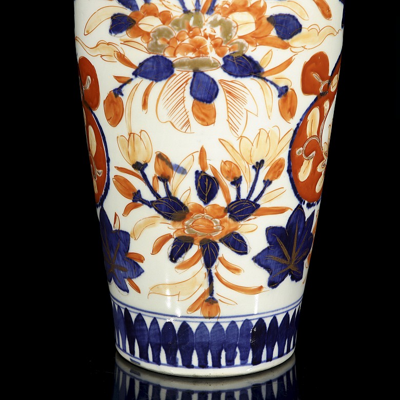 Japanese porcelain vase, 20th century - 3