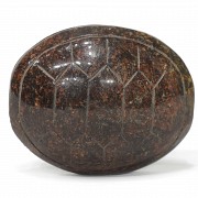 Cuenta de jade con forma de caparazón de tortuga, s.XIX