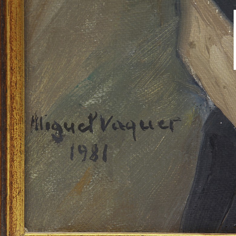 Miquel Vaquer (1910-1988) “Violetas” - 1
