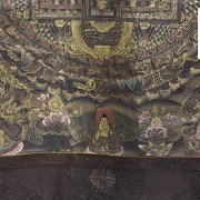 Thangka tibetano en seda, s.XIX - 6