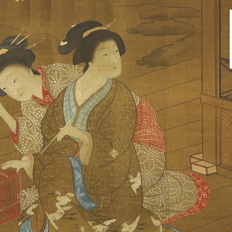 Japanese painting. 