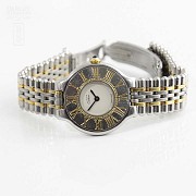 Elegante reloj de dama marca Cartier, - 4