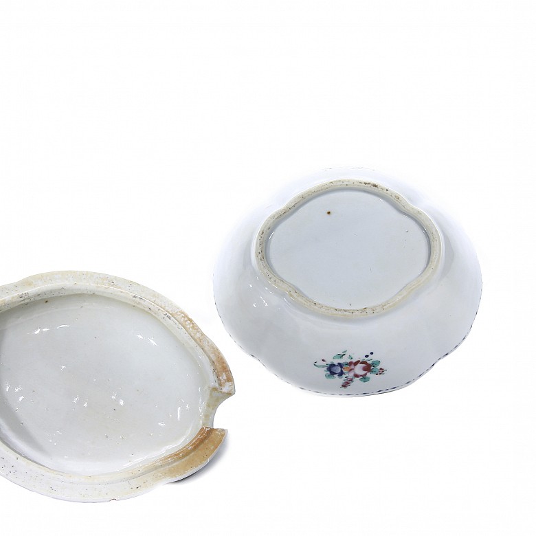 Lote de porcelana china de exportación, dinastía Qing, s.XVIII-XIX