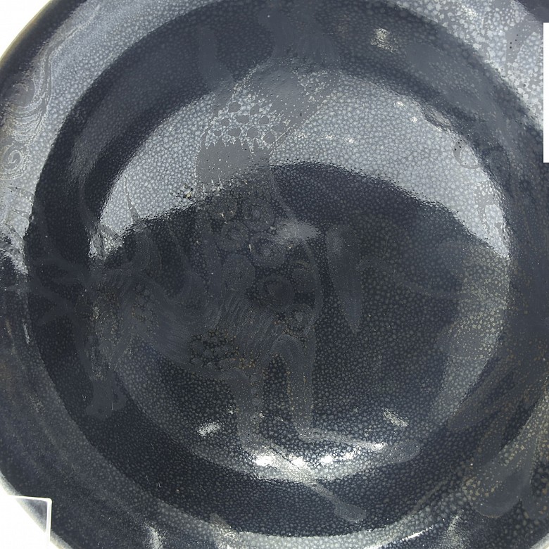 Cuenco de cerámica vidriada, S.XX