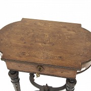 Sewing table, Louis XVI style, late 19th century