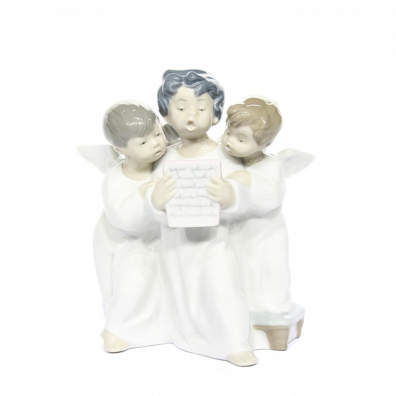Angels, Lladró ceramic. - 1