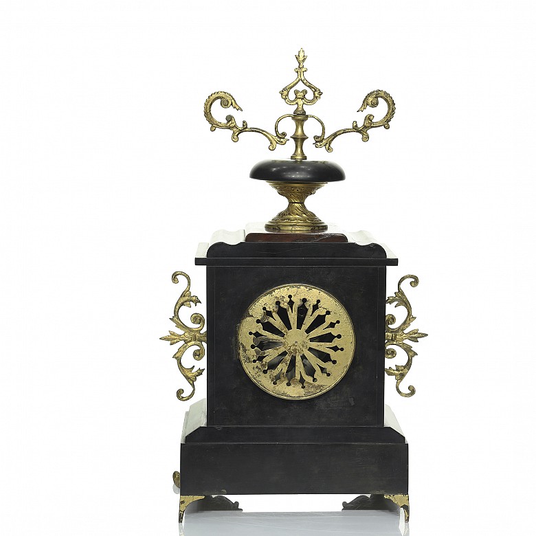 Reloj de sobremesa, Napoleón III, S.XIX - 4