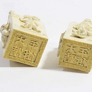 Ivory Chinese Seals - 4