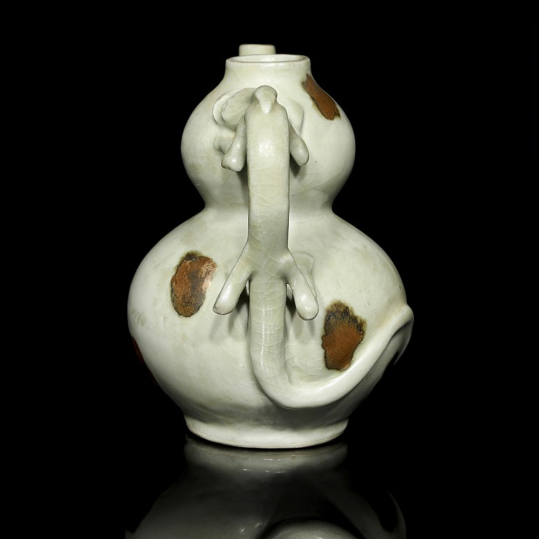 Jarra de cerámica vidriada, estilo Yuan - 1
