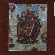 Thangka tibetano, s.XIX