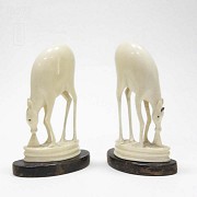 9 ivory figures - 10
