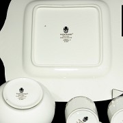 Wedgwood English porcelain coffee set, 20th century - 7